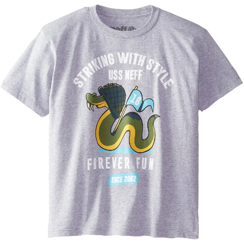 Neff Snake Strike Youth Boys Short-Sleeve Shirts (Brand New)