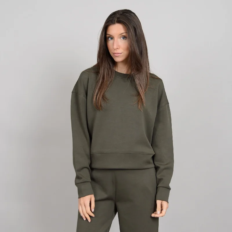 Lucie Scuba LS Pullover Hoodies for Streetwear