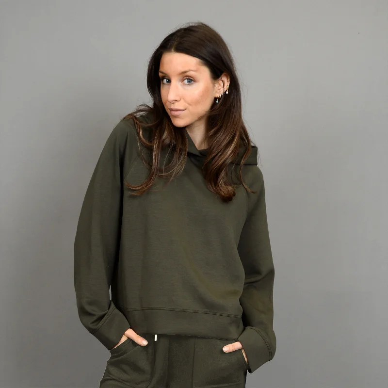 Pristine Scuba LS Hoodie Sporty Hoodie Sweatshirt