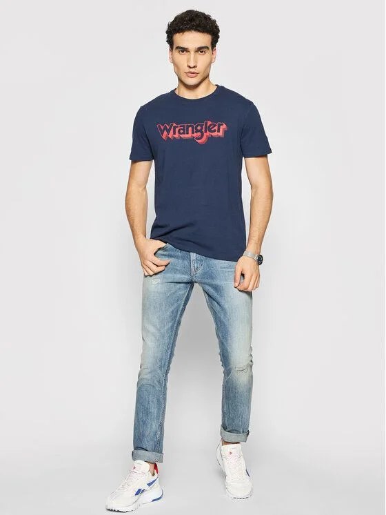 WRANGLER LOGO T-SHIRT W7J4D3114