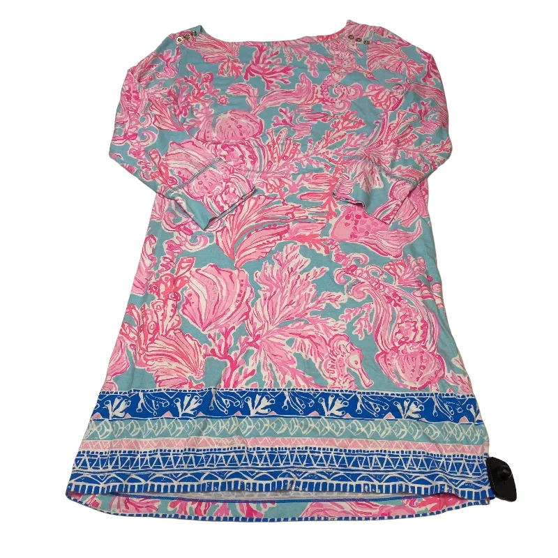 Pink Dress Designer Lilly Pulitzer, Size L