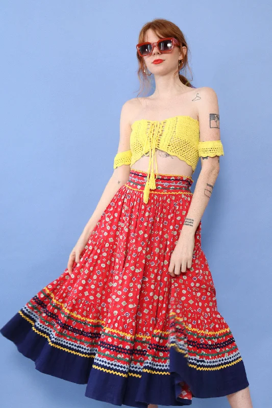 Ric Rac Patio Full Circle Skirt S Tulle unclassified skirts