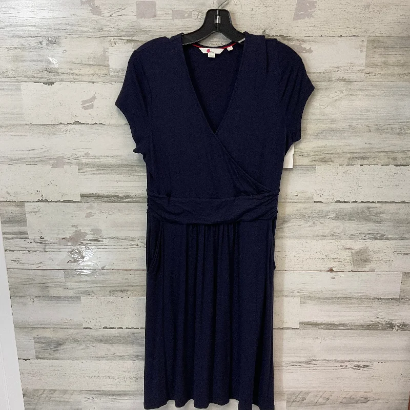Dress Casual Short By Boden In Blue, Size: M Soft Leather Skirt