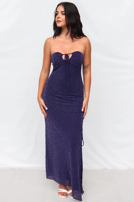 Anisha Maxi Dress - Purple Maxi Skirt Party