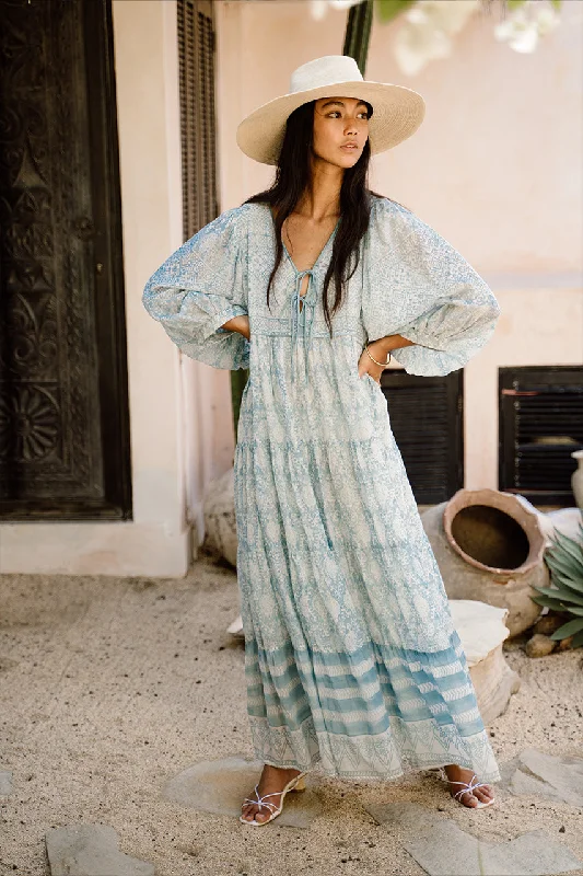 Jasmine Maxi Dress - Sea Mist Maxi Skirt Classic