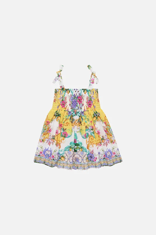 BABIES DRESS WITH SHIRRING CATERINA SPRITZ Boho unclassified dresses
