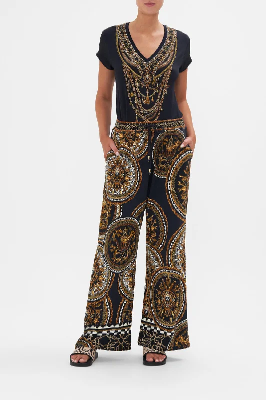 STRAIGHT LEG TRACK PANT DUOMO KALEIDO Neutral tone unclassified dresses