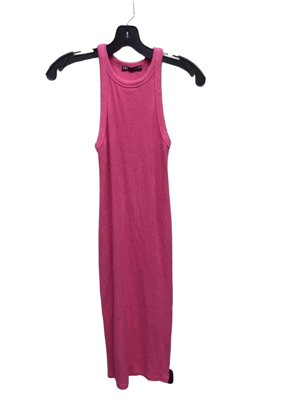Dress Casual Midi By Zara  Size: S Ribbed Midi Skirt