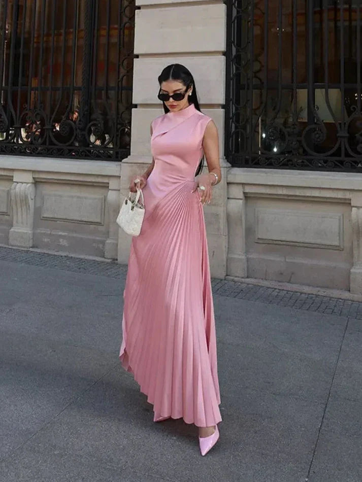 Ellison | Classy Draped Gown Spring unclassified dresses