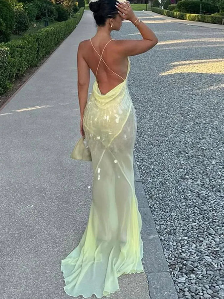 Holly | Glamorous Sheer Dress Short unclassified dresses