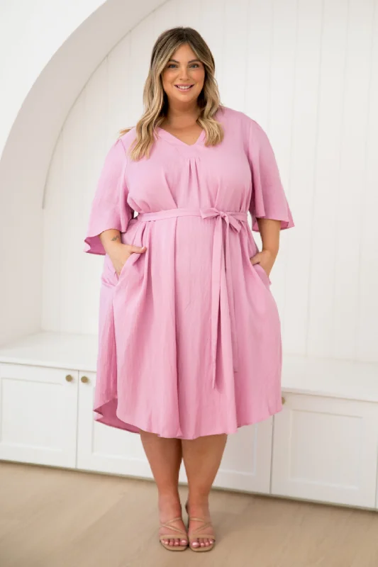 Makeo Dress | Pink Lemonade Bright color unclassified dresses