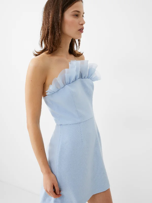 Whisper Organza Strapless Dress Stretchy unclassified dresses
