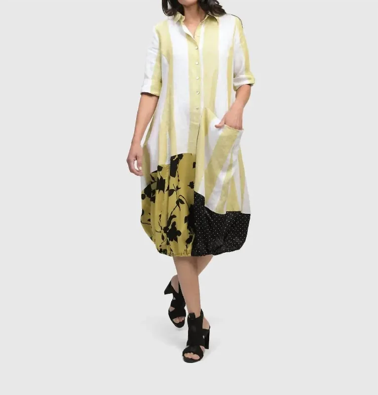 Wonderful Midi Dress In Limoncello Warm Midi Skirt